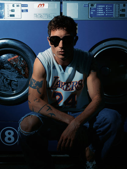 Looper unisex sunglasses by Rewind Eyewear, dark tortoise acetate frame