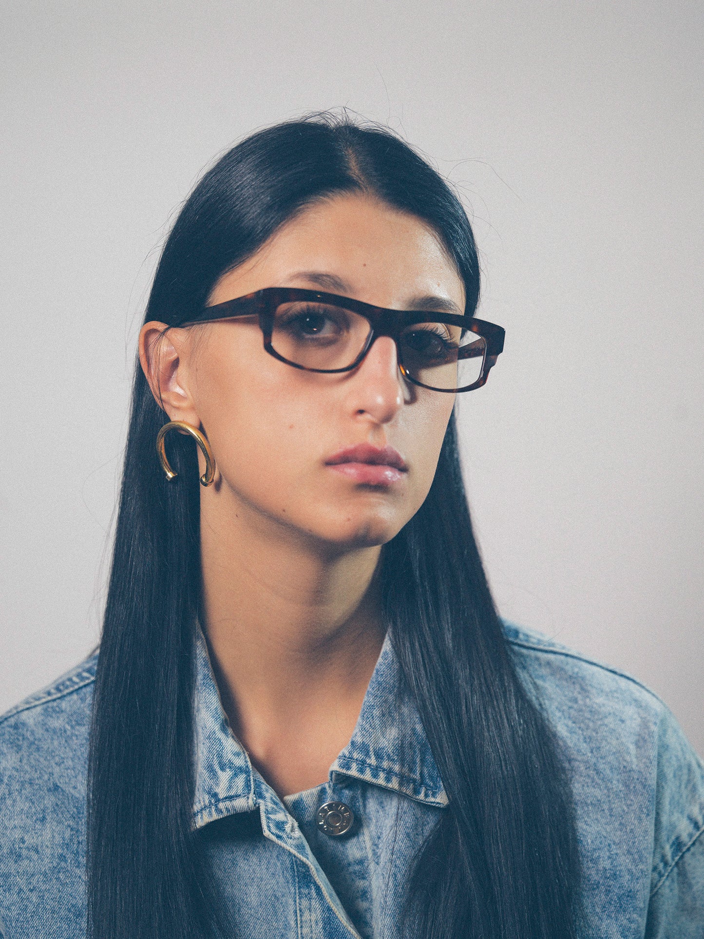 Time Effect unisex eyeglasses by Rewind Eyewear, vintage tortoise acetate frame