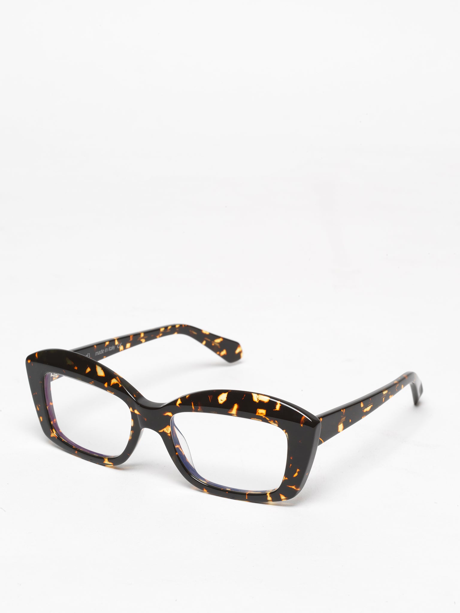 Back to the Future women's eyeglasses by Rewind Eyewear, dark tortoise acetate frame