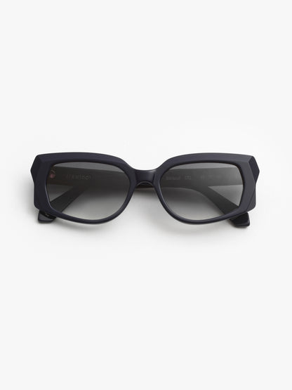 Blackout unisex sunglasses by Rewind Eyewear, dark blue acetate frame