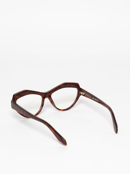 The Butterfly Effect women's eyeglasses by Rewind Eyewear, dark tortoise acetate frame