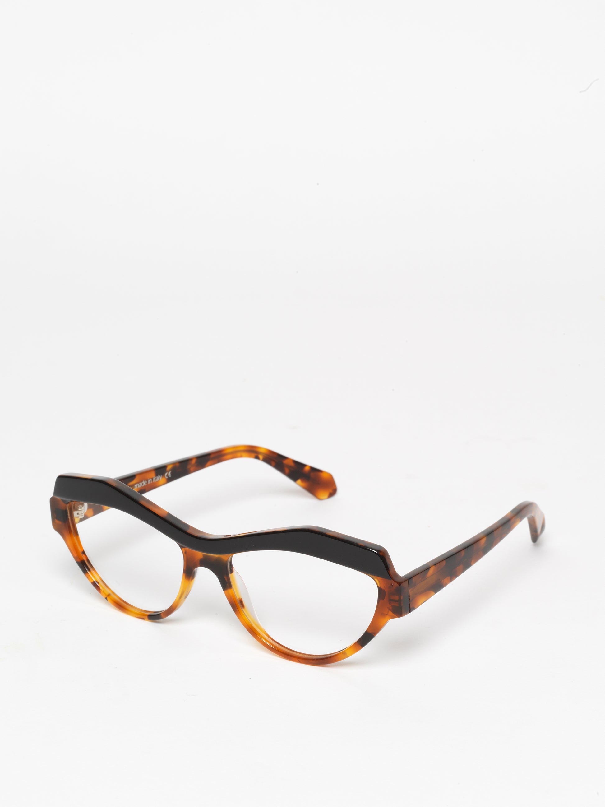 The Butterfly Effect women's eyeglasses by Rewind Eyewear, tortoise and black acetate frame