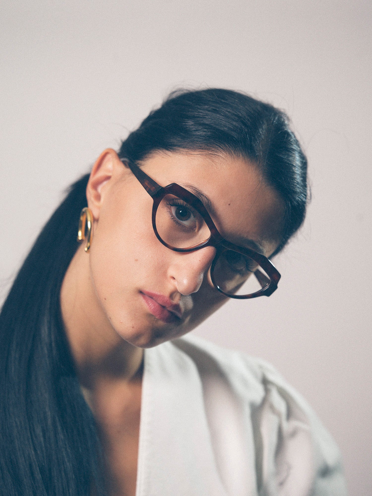 The Butterfly Effect women's eyeglasses by Rewind Eyewear, dark tortoise acetate frame