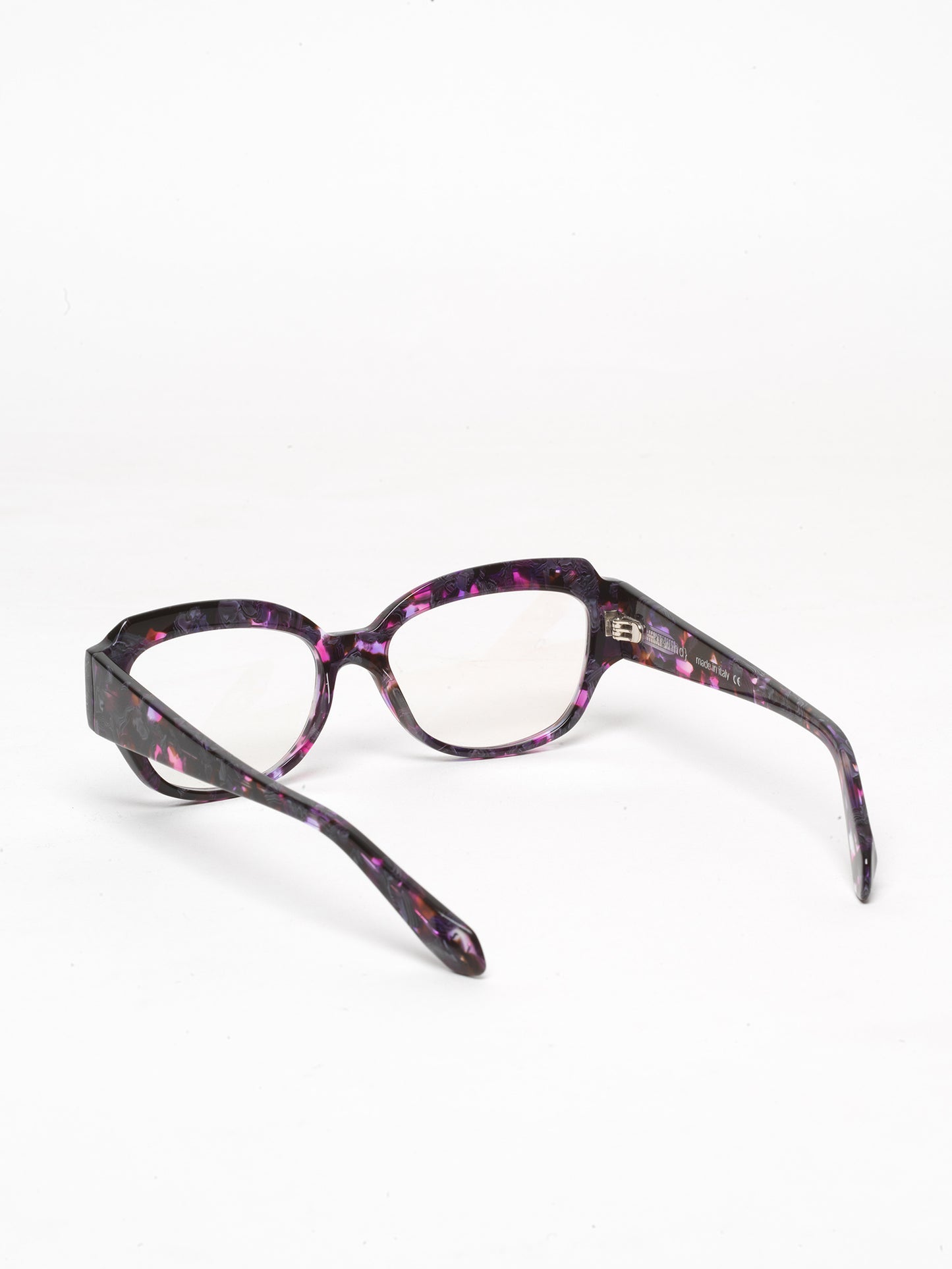 Casual Loops women's eyeglasses by Rewind Eyewear, black tortoise pink acetate frame
