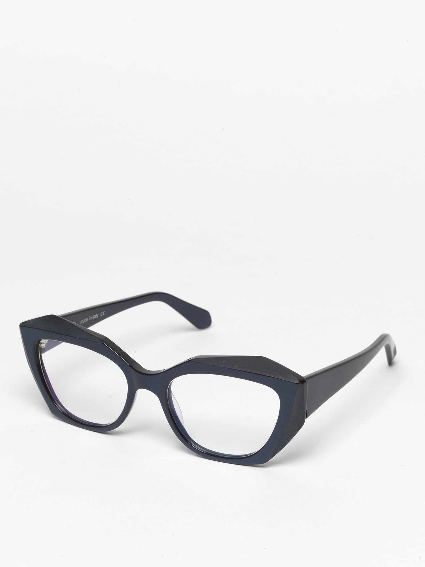 Countdown women's eyeglasses by Rewind Eyewear, pearl blue acetate frame