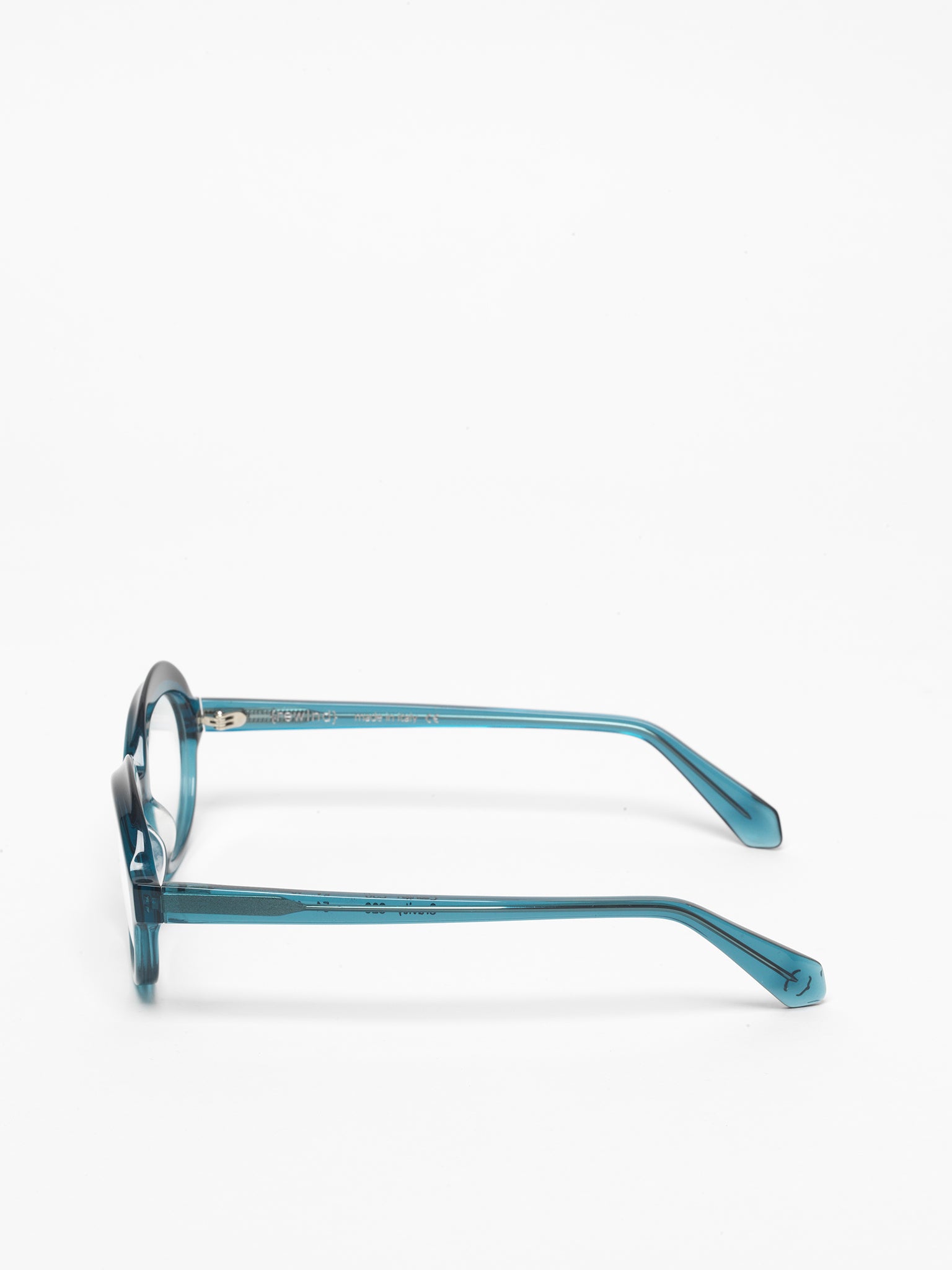 Gravity women's eyeglasses by Rewind Eyewear, navy blue transparent acetate frame