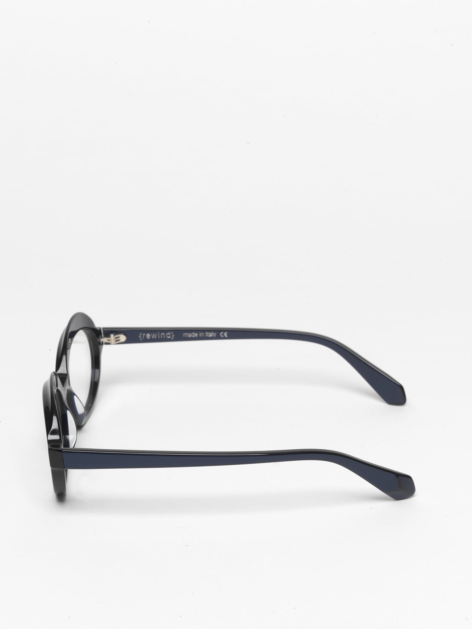 Gravity women's eyeglasses by Rewind Eyewear, pearl blue acetate frame