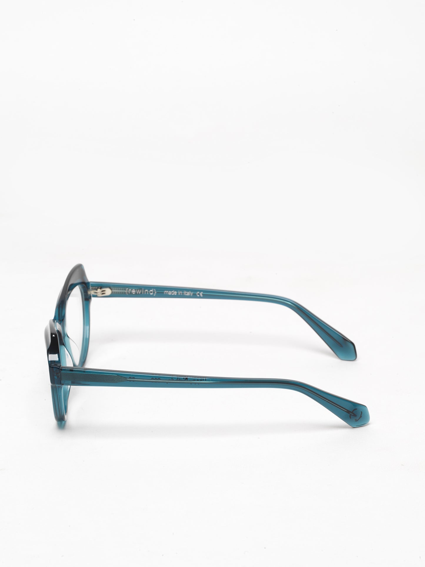 Happy Birthday women's eyeglasses by Rewind Eyewear, navy blue transparent acetate frame