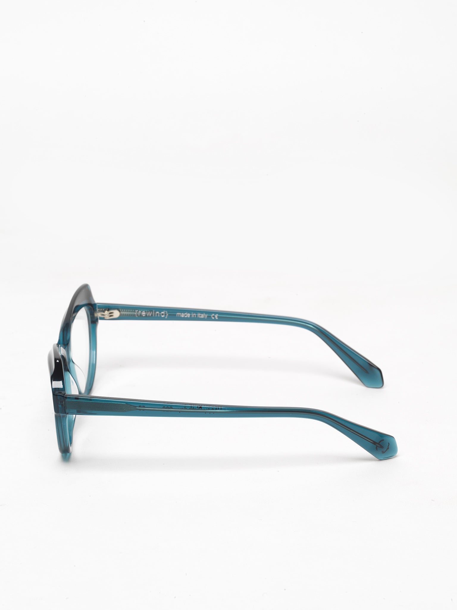 Happy Birthday women's eyeglasses by Rewind Eyewear, navy blue transparent acetate frame