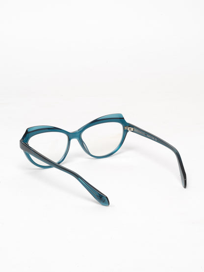Happy Birthday women's eyeglasses by Rewind Eyewear, navy blue transparent acetate frame