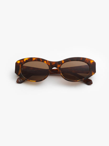 Interstellar unisex sunglasses by Rewind Eyewear, tortoise and dark tortoise acetate frame