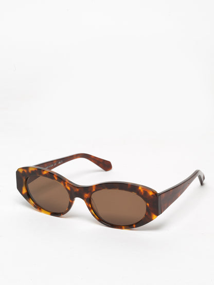 Interstellar unisex sunglasses by Rewind Eyewear, tortoise and dark tortoise acetate frame
