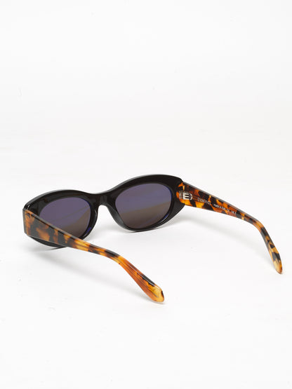 Interstellar unisex sunglasses by Rewind Eyewear, spotted tortoise acetate frame