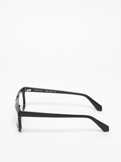 Lost in Space unisex eyeglasses by Rewind Eyewear, black acetate frame
