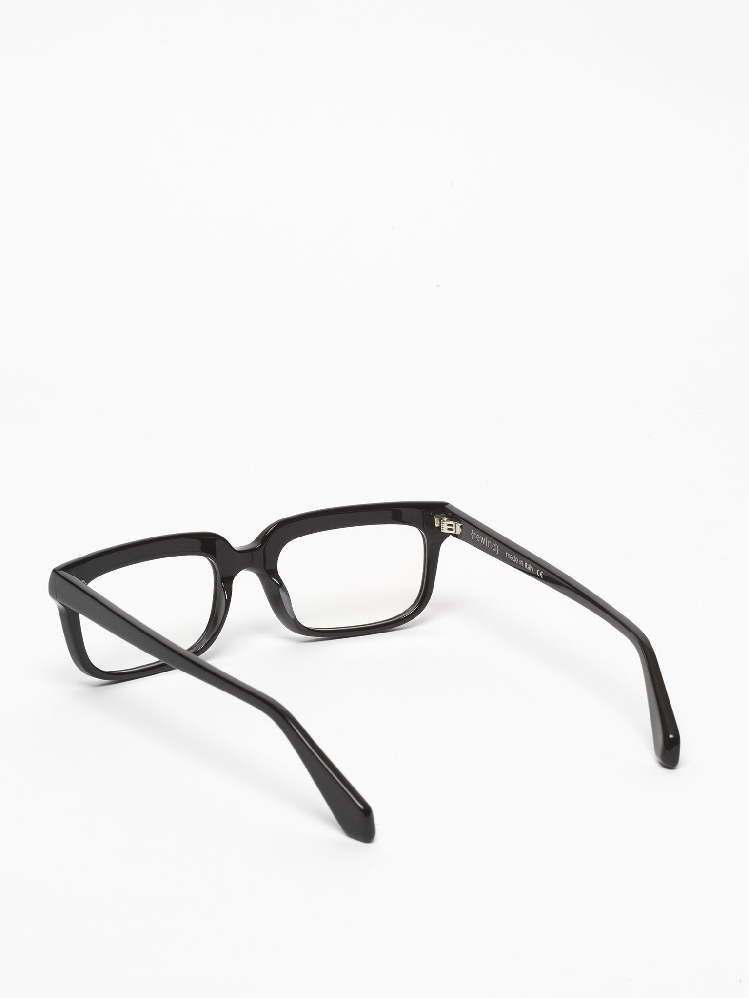 Lost in Space unisex eyeglasses by Rewind Eyewear, black acetate frame